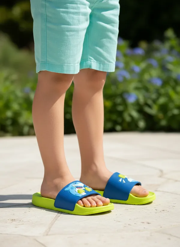 Green_Ethylene_Vinyl_Acetate_Slides_For_Kid