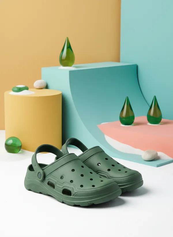 Olive_Ethylene_Vinyl_Acetate_Clogs_For_Men