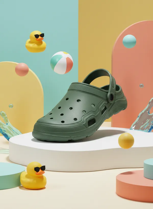 Olive_Ethylene_Vinyl_Acetate_Clogs_For_Men
