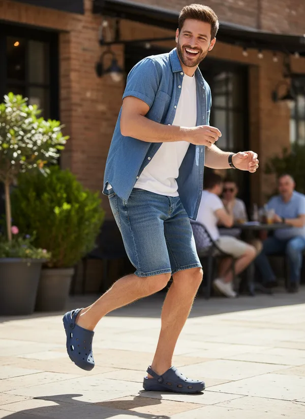 Navy_Blue_Ethylene_Vinyl_Acetate_Clogs_For_Men