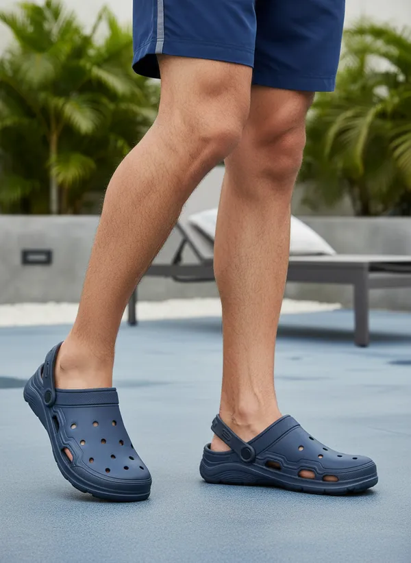 Navy_Blue_Ethylene_Vinyl_Acetate_Clogs_For_Men