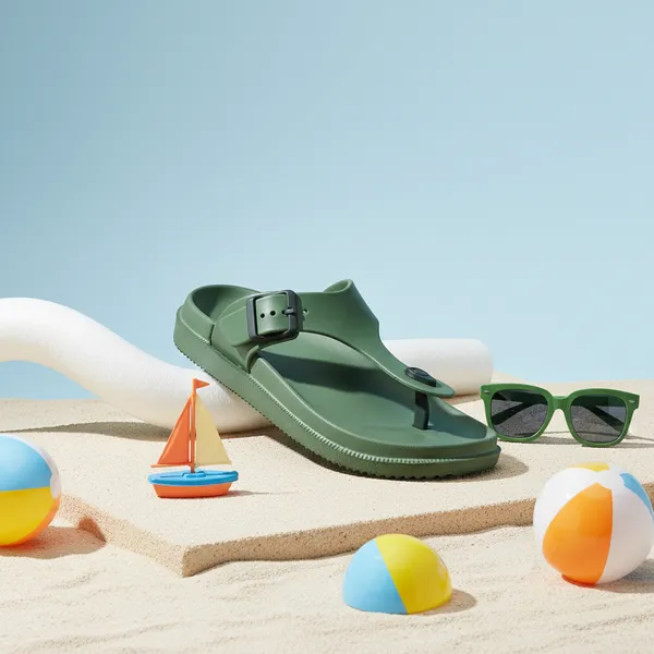Olive_Ethylene_Vinyl_Acetate_Flip_Flop_For_Men