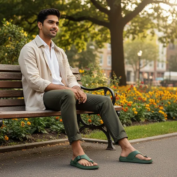 Olive_Ethylene_Vinyl_Acetate_Flip_Flop_For_Men