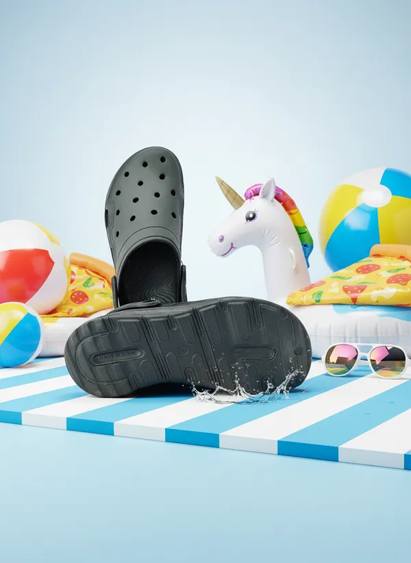 Black_Ethylene_Vinyl_Acetate_Clogs_For_Men
