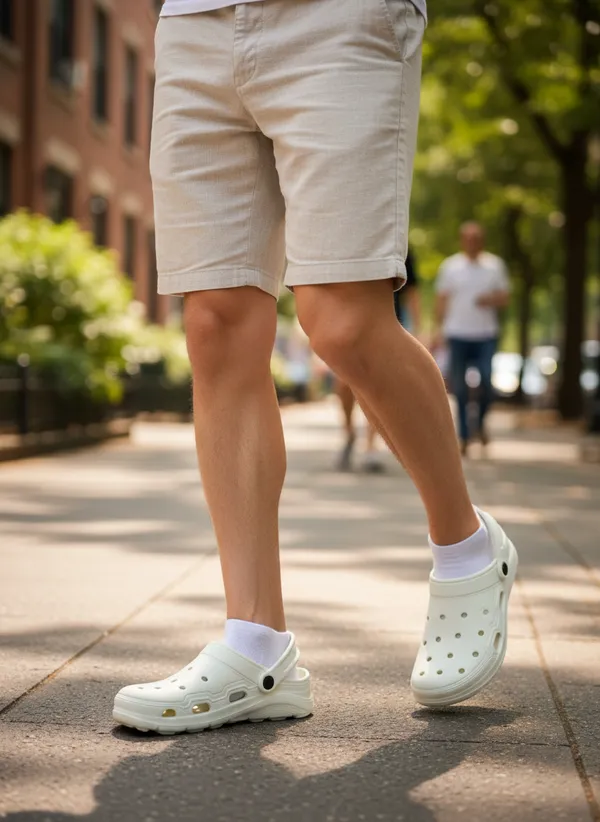 White_Ethylene_Vinyl_Acetate_Clogs_For_Men