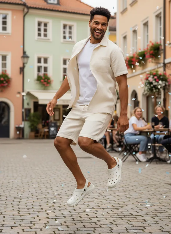 White_Ethylene_Vinyl_Acetate_Clogs_For_Men