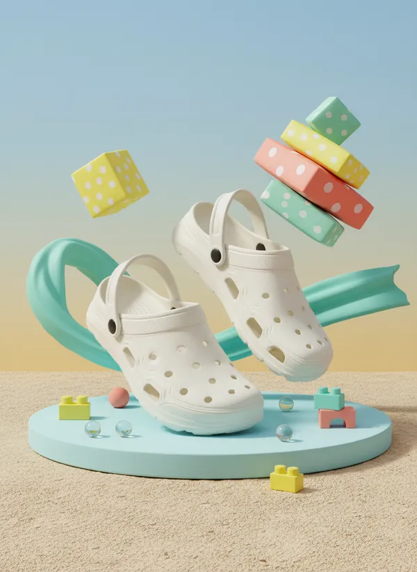 White_Ethylene_Vinyl_Acetate_Clogs_For_Men