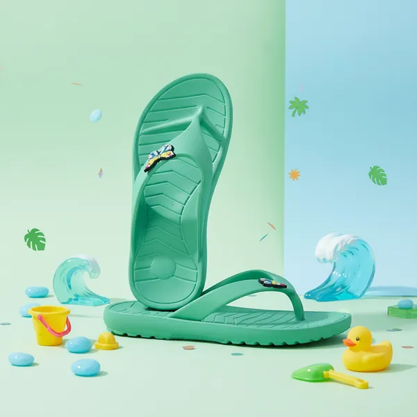 Green_Ethylene_Vinyl_Acetate_Flip_Flop_For_Women