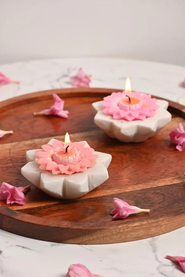 White_Diya_Marble_And_Brass_(Round)