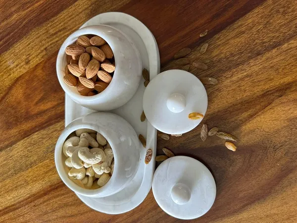 White_Marble_Dryfruits_Jar_Box_With_Golden_Lid_Storage_Containers_For_Home_Kitchen_Dining_Table_Serving_Bowl_Decor_Return_Gift_Set_Of_2