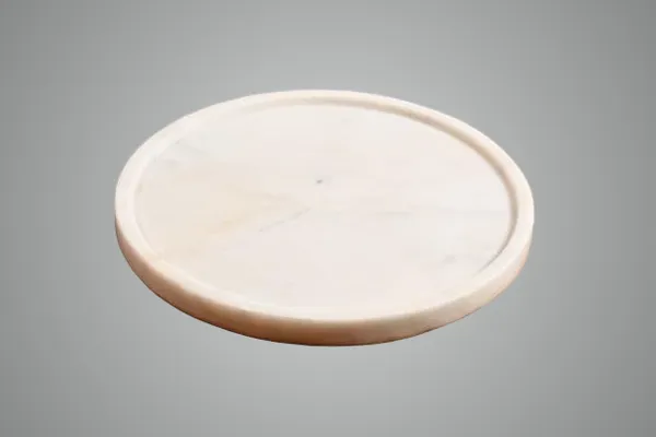 White_Round_Marble_Serving_Tray_Premium_Marble_Cheese_Board,_Cake_Stand,_Or_Decorative_Platter_Elegant_Home_Decor_I_8_Inch_Round_Tray