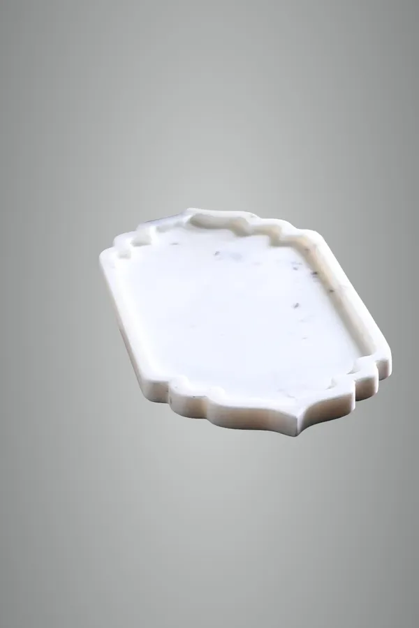 White_Mihrab_Marble_Decorative_Tray_Elegant_Multipurpose_Marble_Serving_Tray_With_Ornate_Edges_Perfect_For_Home_Decor,_Kitchen,_Or_Vanity_Use