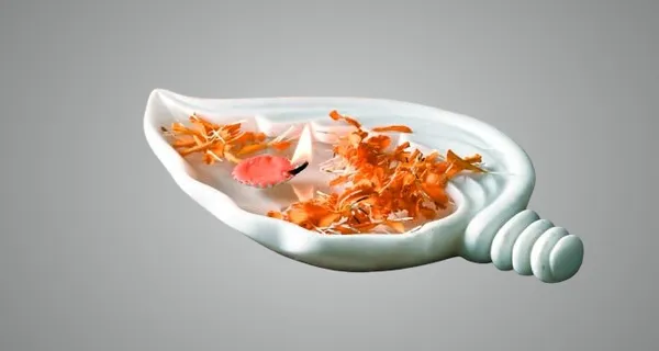White_Marble_Urli_I_Handcrafted_Decorative_Centerpiece_For_Home,_Weddings,_And_Festive_Occasions_I_Traditional_Decor_I_Traditional_Decor_I_12_Inch_Uruli