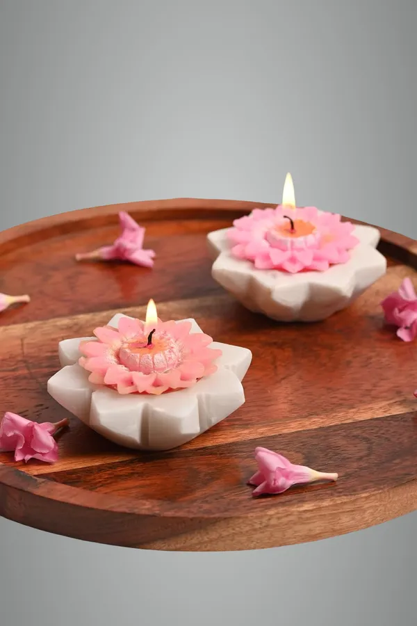 White_Diya_Marble_And_Brass_(Round)