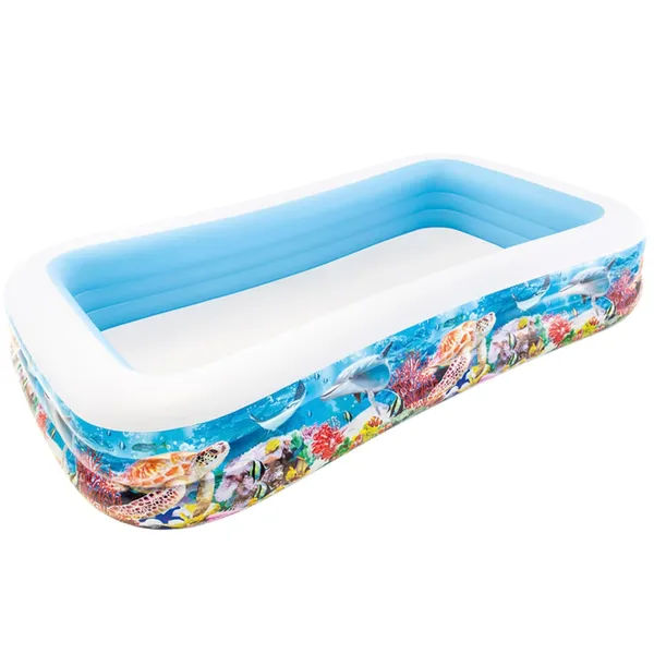 Multicolor_Intex_Swim_Centre_Tropical_Family_Pool,_Blue