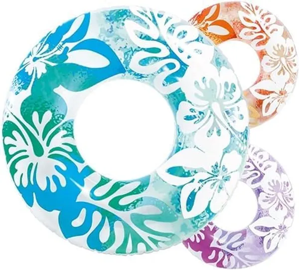 Multicolor_3-Pack_36-Inch_Inflatable_Swim_Rings_Vibrant_Tropical-Themed_Pool_Floats_For_Kids_&_Adults_Durable,_Fun,_And_Perfect_For_Summer!