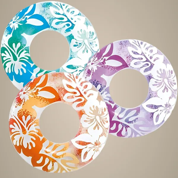 Multicolor_3-Pack_36-Inch_Inflatable_Swim_Rings_Vibrant_Tropical-Themed_Pool_Floats_For_Kids_&_Adults_Durable,_Fun,_And_Perfect_For_Summer!