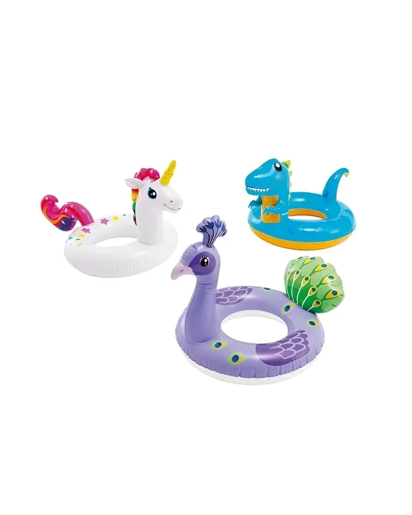 Multicolor_3-Pack_Premium_Inflatable_Animal_Swim_Rings_?_Cute_Unicorn,_Majestic_Peacock_&_Playful_Dinosaur_Pool_Floats_For_Kids_&_Adults_?_Perfect_For_Summer_Fun,_Beach_&_Pool_Parties