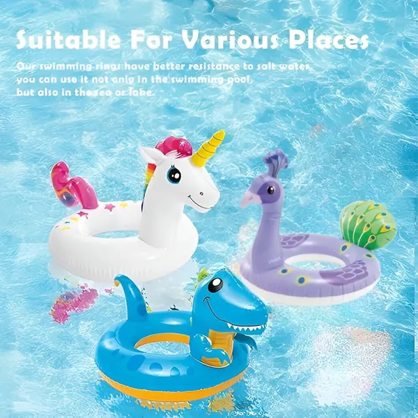Multicolor_3-Pack_Premium_Inflatable_Animal_Swim_Rings_?_Cute_Unicorn,_Majestic_Peacock_&_Playful_Dinosaur_Pool_Floats_For_Kids_&_Adults_?_Perfect_For_Summer_Fun,_Beach_&_Pool_Parties