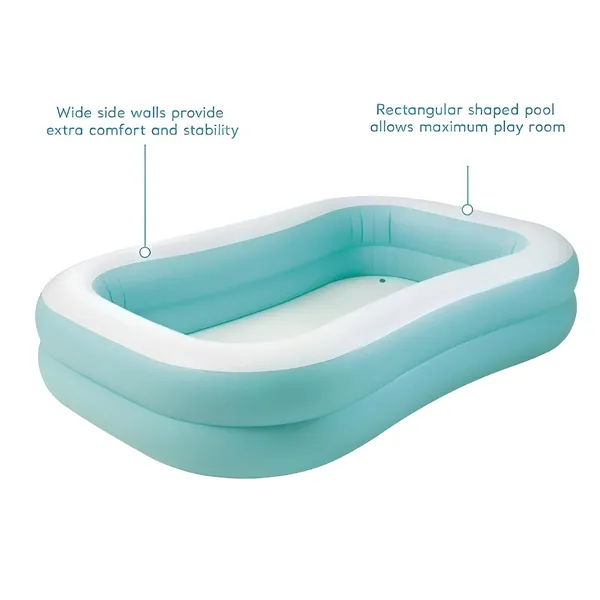 Multicolor_Inflatable_Family_Pool_For_Kids_&_Adults_90"_X_60"_X_19"_|_159_Gallon_Capacity_|_Spacious,_Durable_&_Easy_To_Set_Up_|_Perfect_To_Enjoy_Refreshing_Backyard_Fun_All_Summer_Long