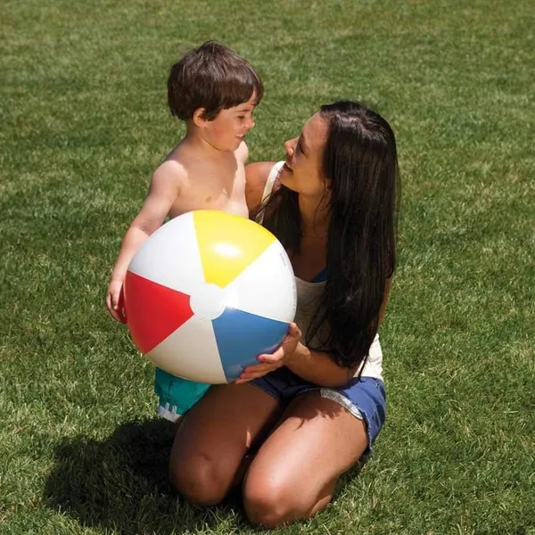 Multicolor_Glossy_Panel_Ball_-_Inflatable_Water_Ball/Beach_Ball_-_Diameter_51_Cm