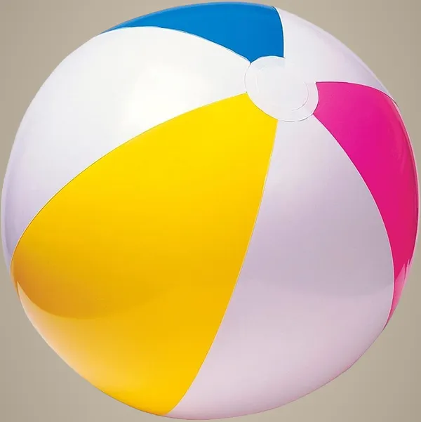 Multicolor_Glossy_Panel_Ball_-_Inflatable_Water_Ball/Beach_Ball_-_Diameter_61_Cm