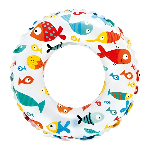 Multicolor_20''_Inflatable_Swim_Rings_For_Kids_Bright_&_Fun_Designs,_Durable_&_Lightweight_Perfect_For_Ages_3-6(Pack_Of_One)