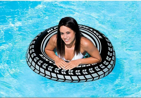 Multicolor_36-Inch_Inflatable_Gaint_Tire_Tube_Swim_Ring_Heavy-Duty,_Realistic_Tire_Design_Pool_Float_For_Kids_&_Adults_Perfect_For_Swimming,_Lounging,_And_Summer_Fun