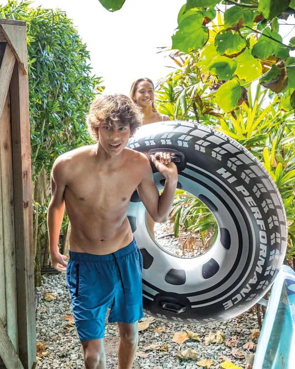 Multicolor_45-Inch_Inflatable_Monster_Tire_Tube_Swim_Ring_Premium_Pool_Float_With_Sturdy_Handles_Fun