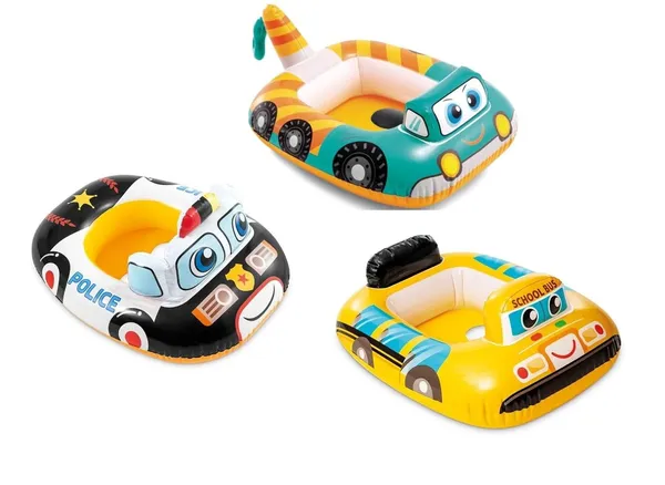 Multicolor_Inflatable_Pool_Float_Toddlers_&_Kids_Cute_Vehicle-Themed_Swim_Rings_Durable_&_Fun_Baby_Floaties_Perfect_For_Pool_&_Beach_Play(Assorted_Colours)