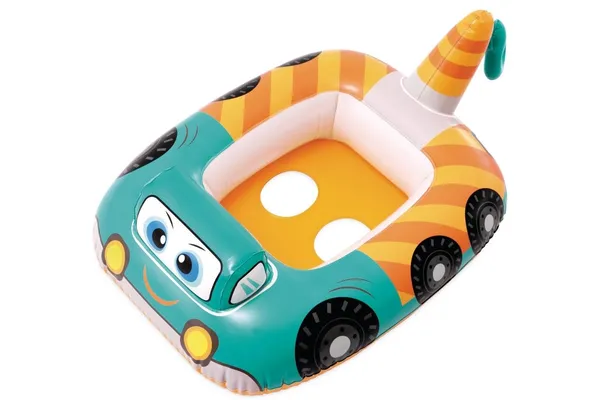 Multicolor_Inflatable_Pool_Float_Toddlers_&_Kids_Cute_Vehicle-Themed_Swim_Rings_Durable_&_Fun_Baby_Floaties_Perfect_For_Pool_&_Beach_Play(Assorted_Colours)