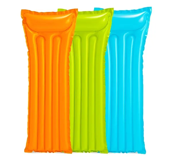 Multicolor_Inflatable_Pool_Float_Lounge_Air_Mattress_With_Built-In_Pillow_Durable_&_Comfortable_Floating_Raft_For_Adults_&_Kids_Perfect_For_Pool,_Beach_&_Summer_Relaxation