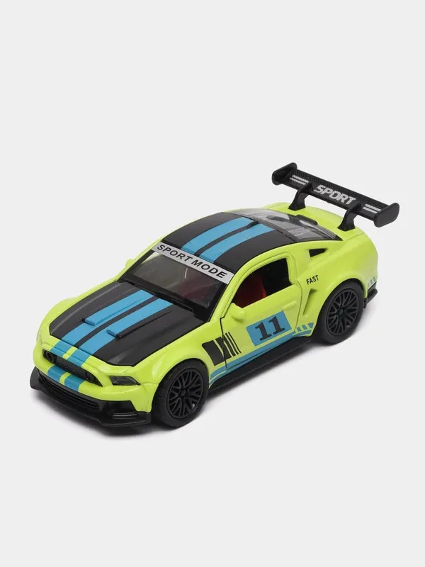 Black_Green__Mustang_Gt__Pull-Back_Sports_Car_With_Openable_Doors_|_Premium_Metal_Toy_Car_For_Kids_&_Collectors_