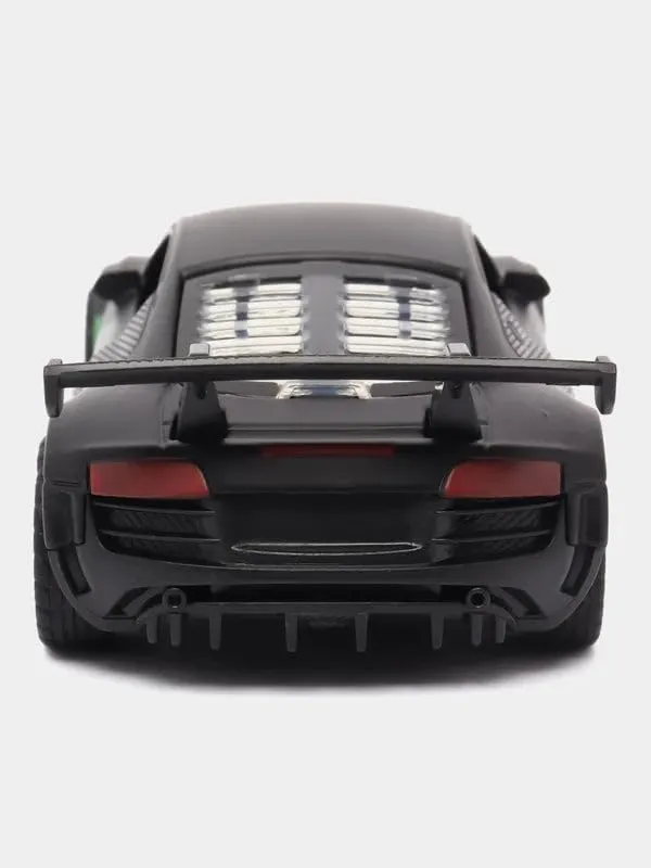 Black_Green_1:36_R8_Sports_Car_Diecast_Model_Realistic_Pull-Back_Racing_Toy_With_Openable_Doors_Premium_Metal_Collectible_For_Kids_&_Enthusiasts_Black_Green