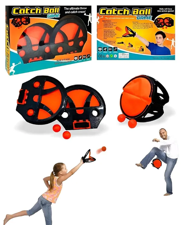 Multicolor_Ultimate_Catch_Ball_Game_Set_|_Outdoor_Throw_&_Catch_Toy_For_Kids,_Includes_2_Catchers_&_Balls_|_Ideal_For_Active_Play,_Fun_For_Boys_&_Girls,_Perfect_For_Ages_5_And_Up