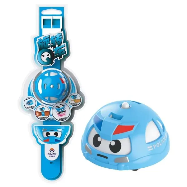 Blue_Creative_Fun_Toys_Rotation_Sliding_Car_Ring_Battle_|_Mini_Wrist_Spinning_Top_Watch_Toys_|Gyro_Toys_For_Endless_Entertainment|Enhances_Hand-Eye_Coordination_&Motor_Skills_(Cops_Blue)