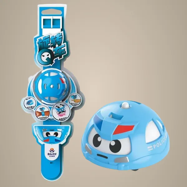 Blue_Creative_Fun_Toys_Rotation_Sliding_Car_Ring_Battle_|_Mini_Wrist_Spinning_Top_Watch_Toys_|Gyro_Toys_For_Endless_Entertainment|Enhances_Hand-Eye_Coordination_&Motor_Skills_(Cops_Blue)