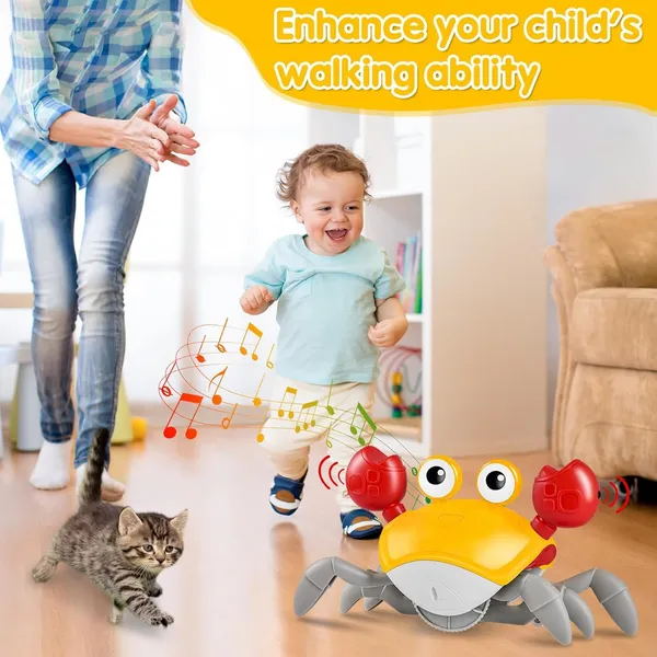 Yellow_Smart_Musical_Crawling_Crab_Toy_Interactive_Dancing_Crab_With_Lights,_Music_&_Obstacle_Avoidance_For_Babies_&_Toddlers_Yellow