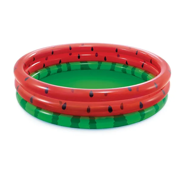 Red_Intex_Intex_Watermelon_Pool_66"_Round_Kids_Swimming_Wading_Pool