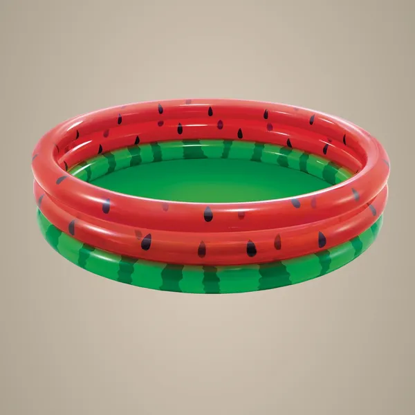Red_Intex_Intex_Watermelon_Pool_66"_Round_Kids_Swimming_Wading_Pool