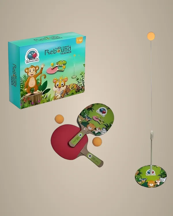 Green_Table_Tennis_Trainer_Indoor_Outdoor_Adults_Teenagers_Toys_For_|_Rebound_Rackets_And_Balls_Base_Training_Practice_Set_|_Games_For_Boys_&_Girls_Jungle