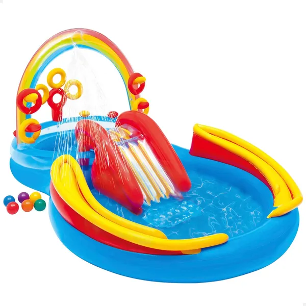 Multicolor_Intex_Inflatable_Rainbow_Ring_Water_Play_Centre,_Multi_Color