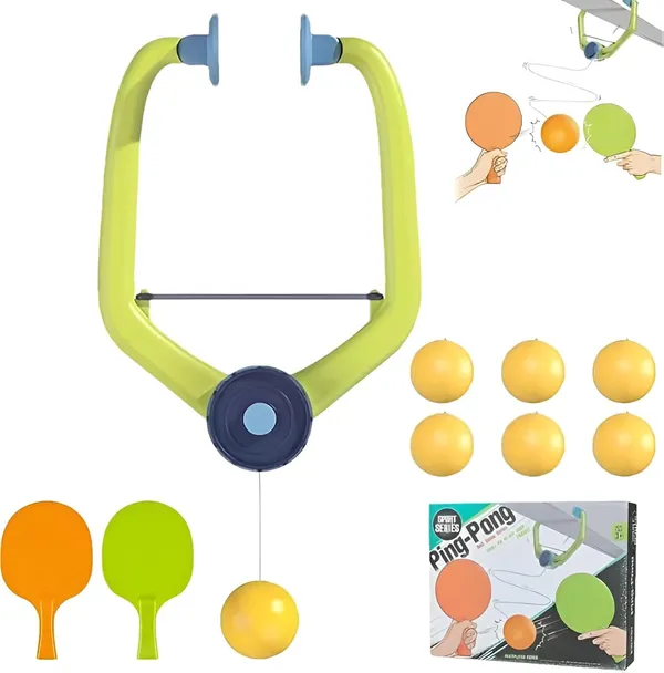 Multicolor_Interactive_Ping_Pong_Training_Toy_Set_For_Kids_|_Tabletop_Ball_Game_With_Adjustable_Frame,_And_Six_Balls_|_Fun_Indoor_Sports_Toy_For_Enhancing_Hand-Eye_Coordination_And_Skill_Development