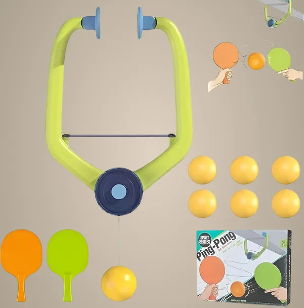 Multicolor_Interactive_Ping_Pong_Training_Toy_Set_For_Kids_|_Tabletop_Ball_Game_With_Adjustable_Frame,_And_Six_Balls_|_Fun_Indoor_Sports_Toy_For_Enhancing_Hand-Eye_Coordination_And_Skill_Development