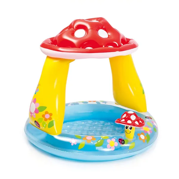 Multicolor_Intex_Mushroom_Baby_Pool_For_Ages_1-3_40_X_35