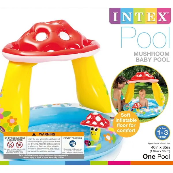 Multicolor_Intex_Mushroom_Baby_Pool_For_Ages_1-3_40_X_35
