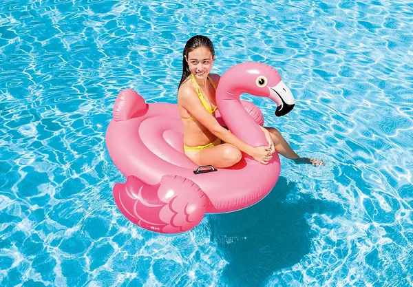 Pink_Intex_Flamingo_Inflatable_Ride-On,_56"_X_54"_X_38",_For_Ages_3+,_Pink