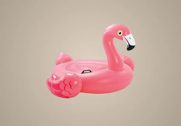Pink_Intex_Flamingo_Inflatable_Ride-On,_56"_X_54"_X_38",_For_Ages_3+,_Pink