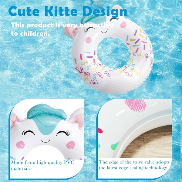 Multicolor_Set_Of_3_Cute_Animal_Swim_Rings_Inflatable_Pool_Floats_For_Kids_&_Adults_Adorable_Penguin,_Koala_&_Unicorn_Designs_Fun_&_Durable_Donut-Style_Floaties_For_Summer