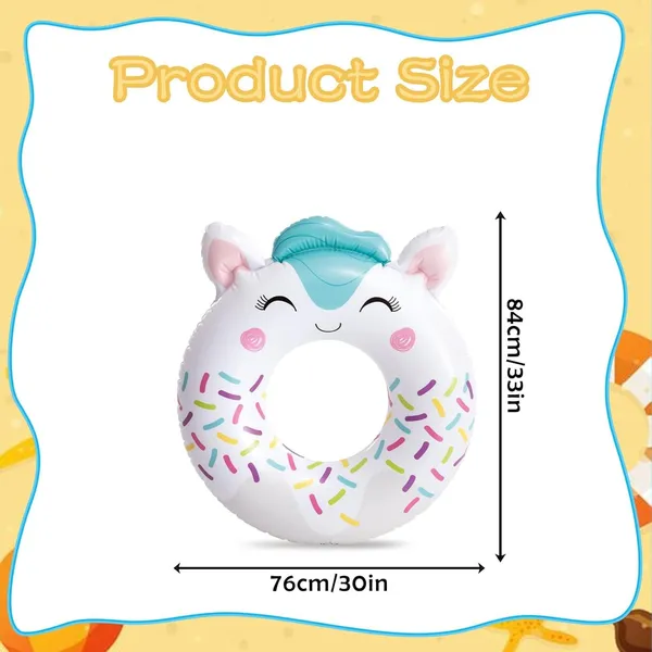 Multicolor_Set_Of_3_Cute_Animal_Swim_Rings_Inflatable_Pool_Floats_For_Kids_&_Adults_Adorable_Penguin,_Koala_&_Unicorn_Designs_Fun_&_Durable_Donut-Style_Floaties_For_Summer